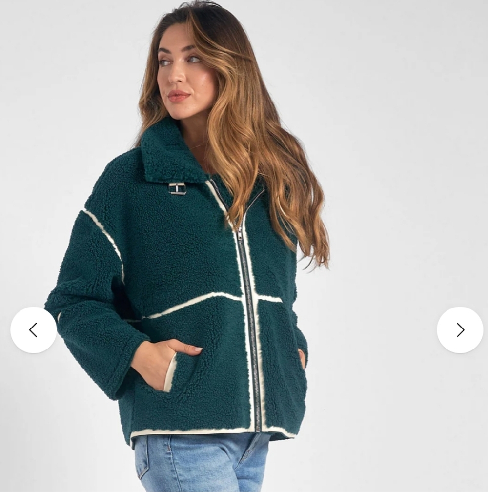 NWT Elan Teddy Jacket